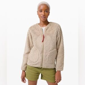 Lululemon Oh So Sherpa Full Zip